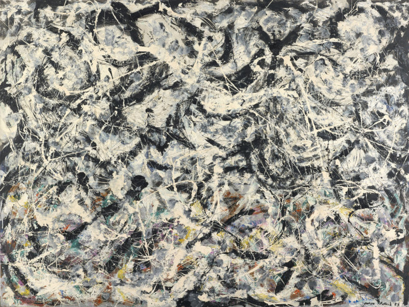 Arc-en-ciel grisé - Jackson Pollock