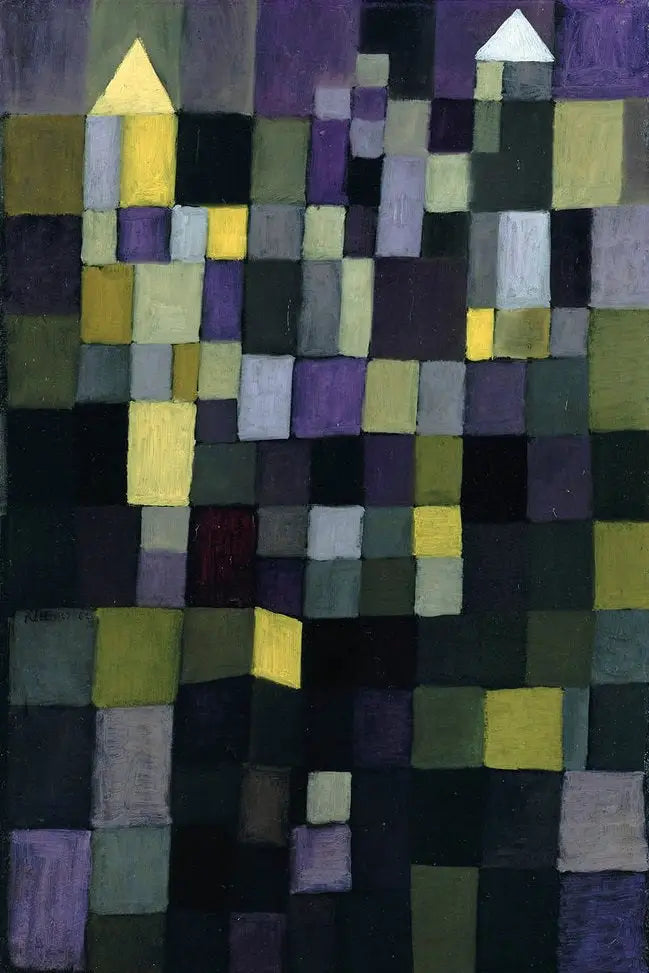 Architecture - Paul Klee - Alpha Reproduction