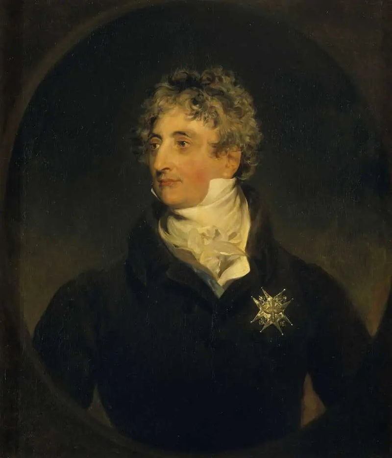 Porträtt av hertigen av Richelieu - Thomas Lawrence