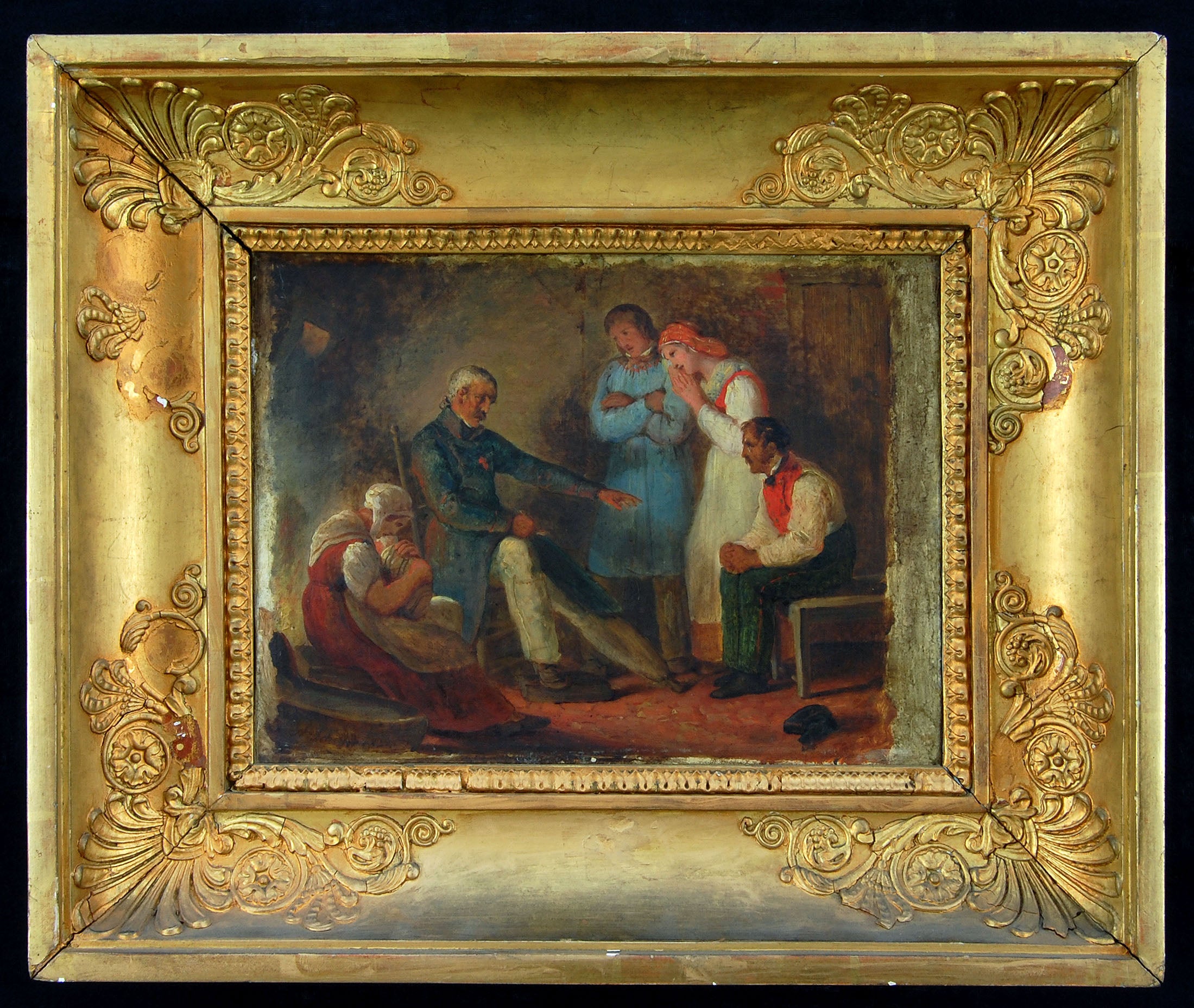 Le vieux sergent - Ary Scheffer