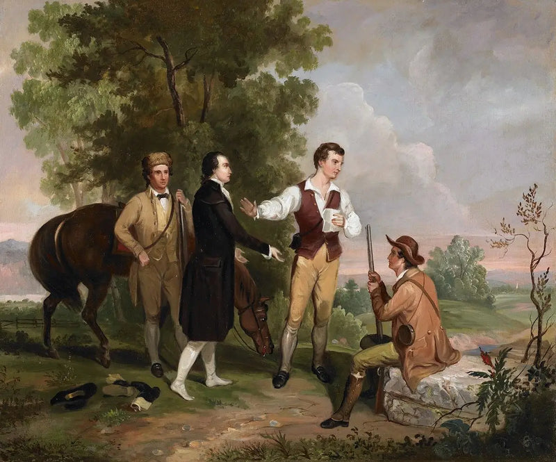 Fångst av major André - Asher Brown Durand