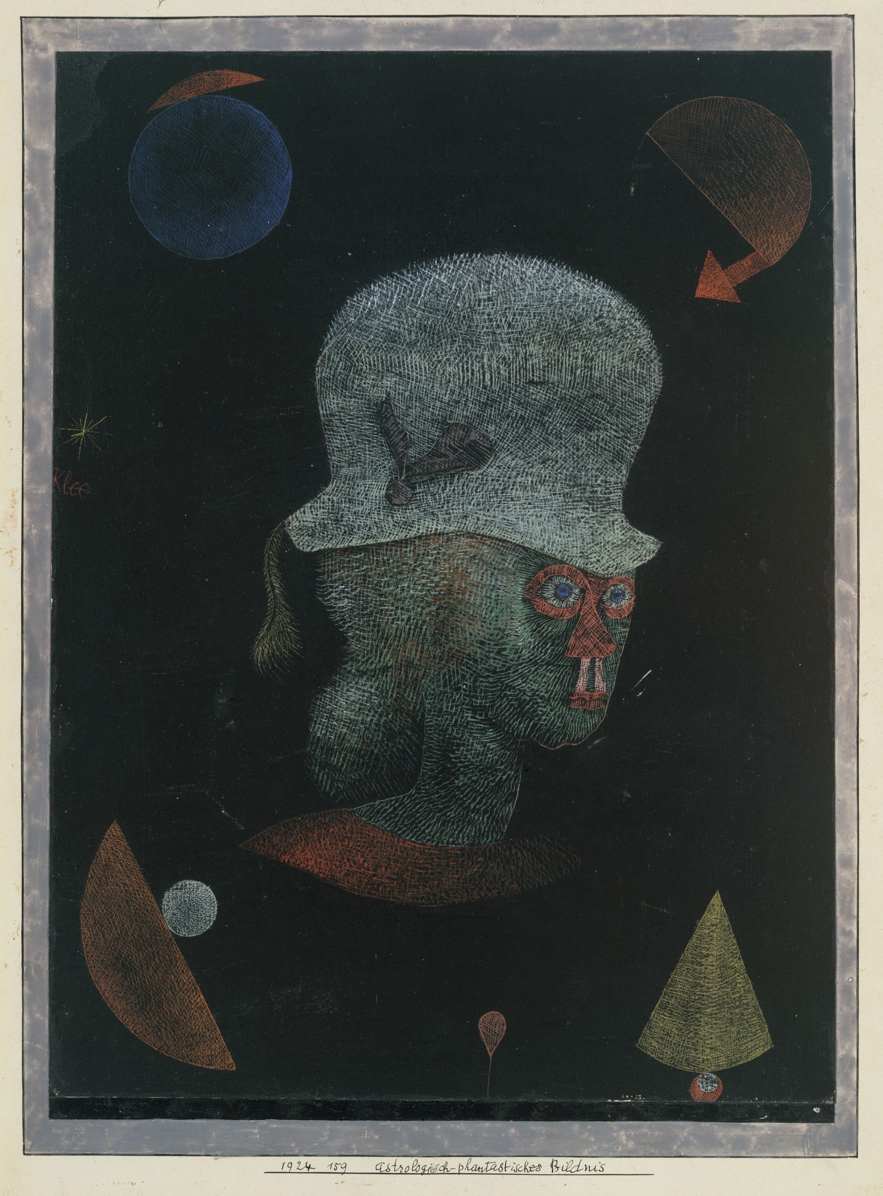 Fantastisk astrologisk porträtt - Paul Klee