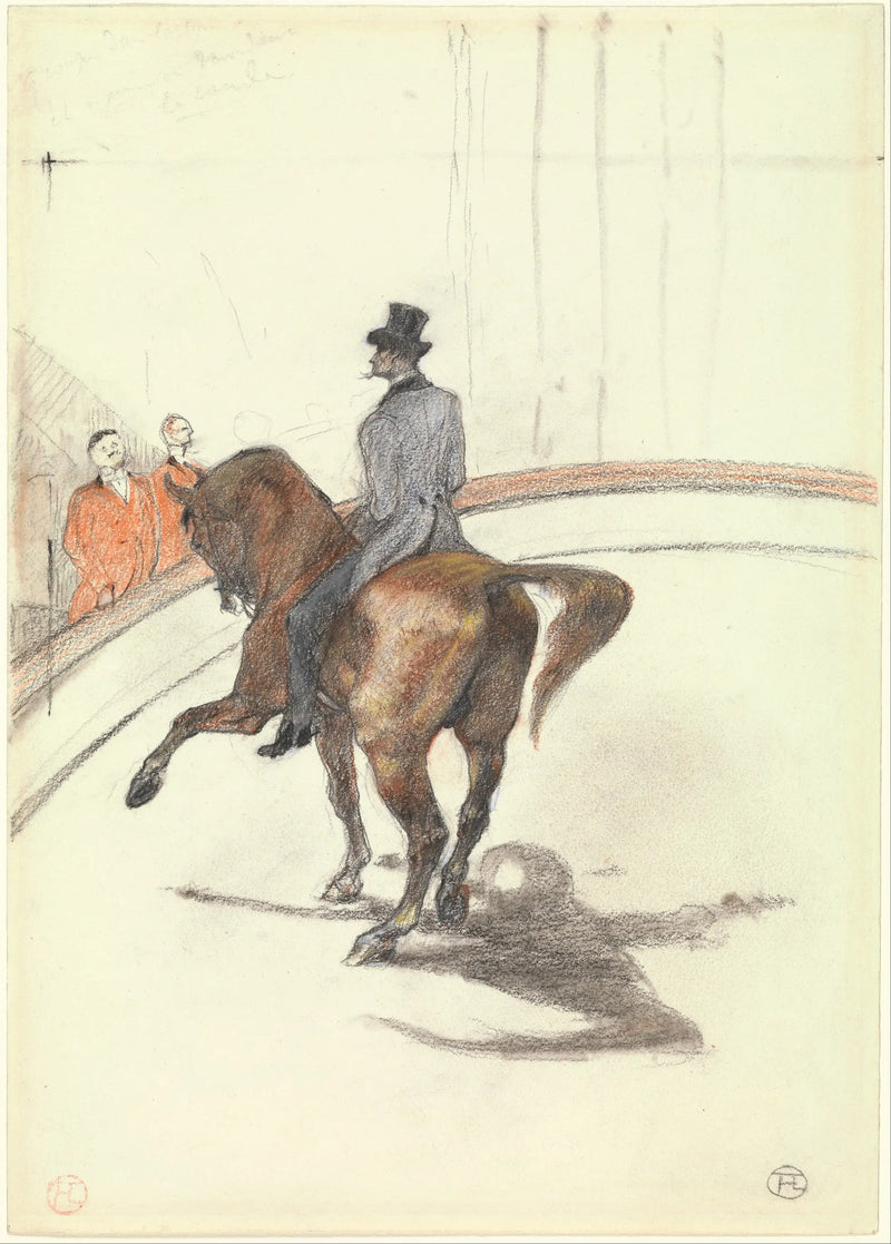 På Cirkus: Den Spanska Steget - Henri de Toulouse-Lautrec
