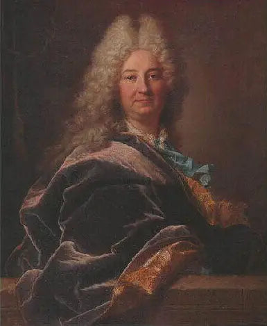 Porträtt av Antoine Bernard Bouhier - Hyacinthe Rigaud