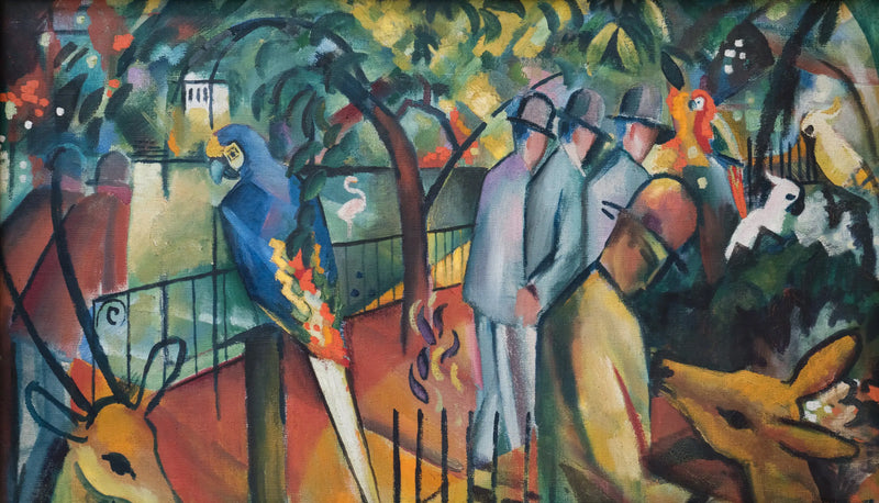 Djurpark I - August Macke