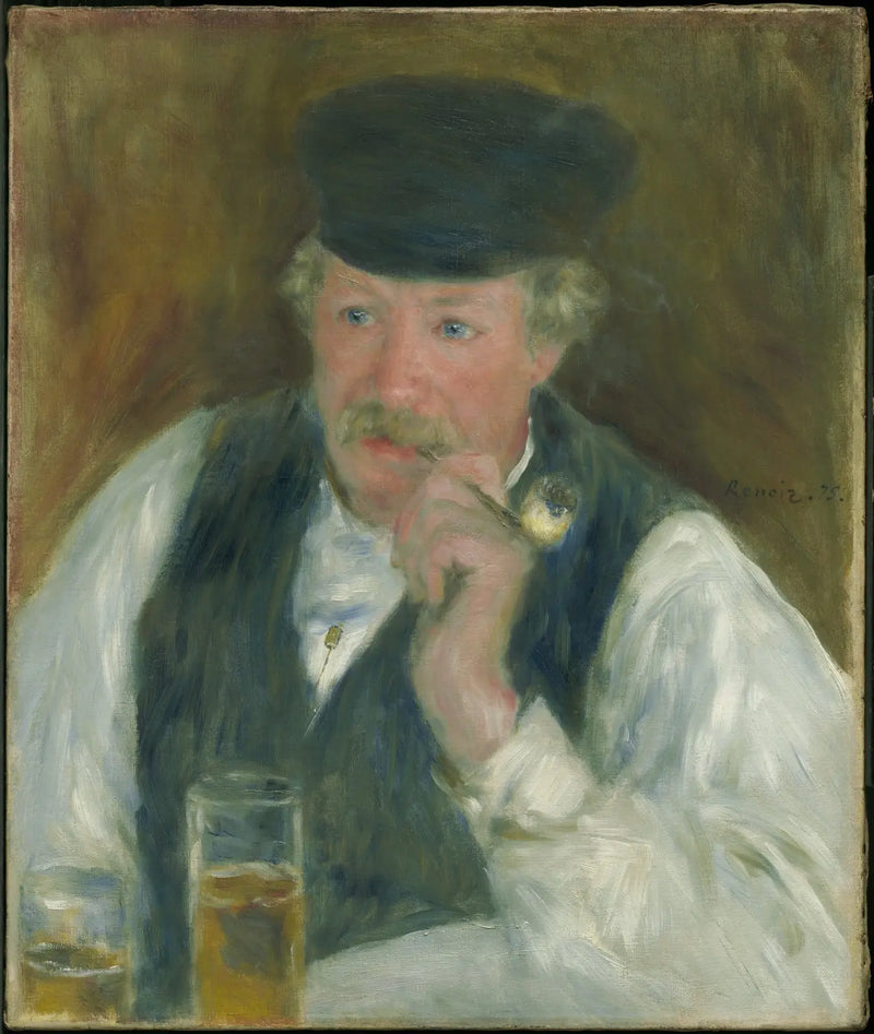 Porträtt av M. Fournaise - Pierre-Auguste Renoir