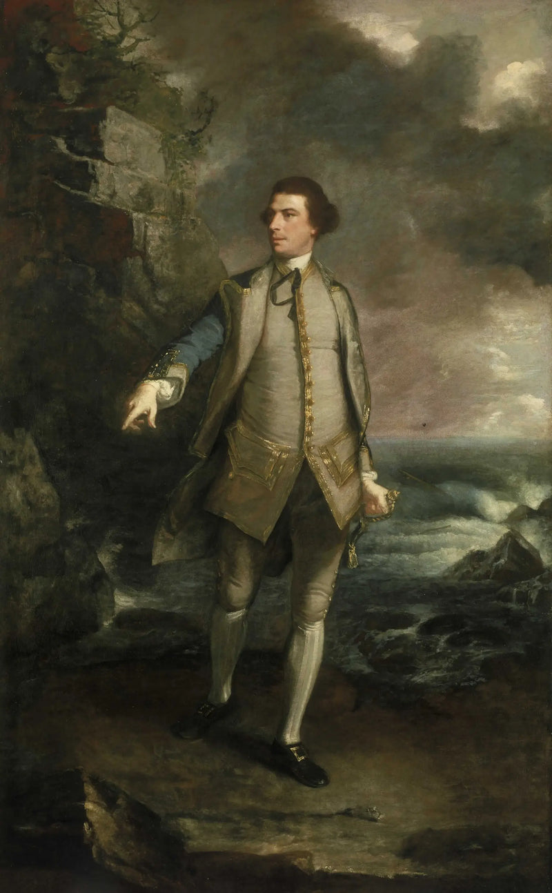 Kapten den ärorike Augustus Keppel, 1725-1786 - Joshua Reynolds