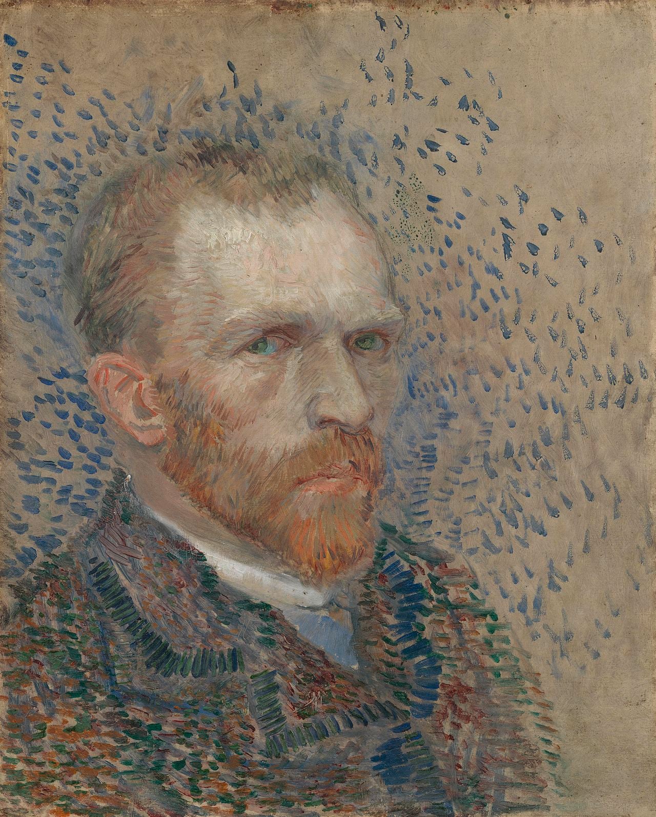 🖼️ Självporträtt – Vincent van Gogh (1887)