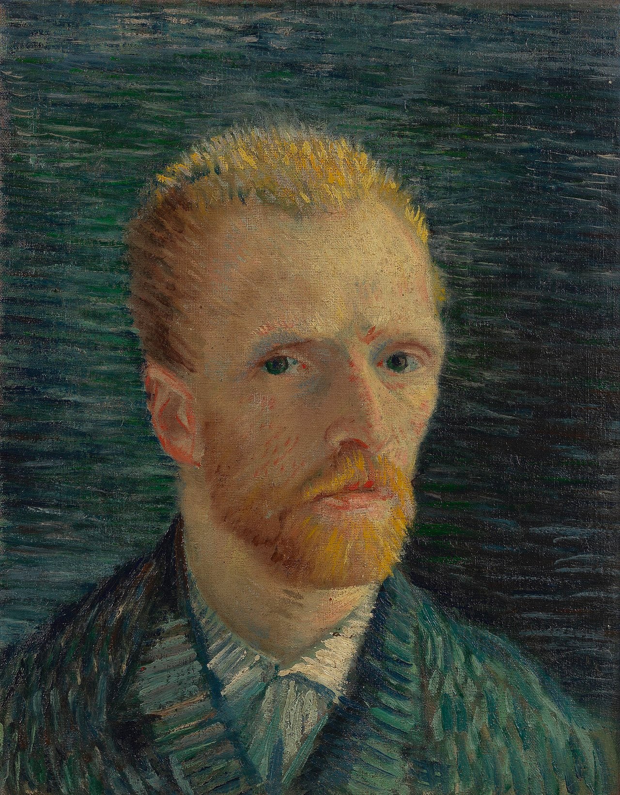 🎨 Självporträtt – Vincent van Gogh (1887)