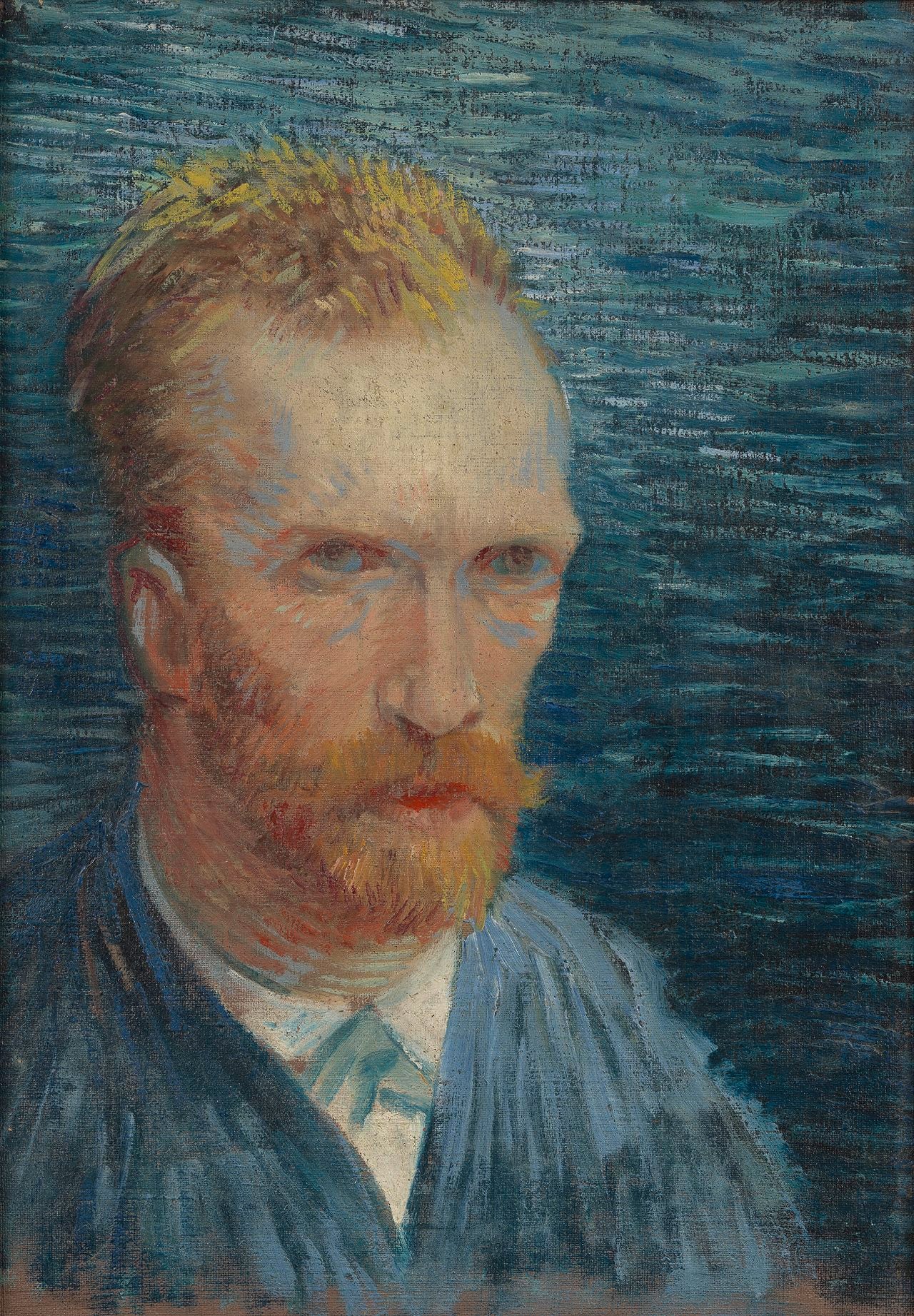 🎨 Självporträtt – Vincent van Gogh (1887)