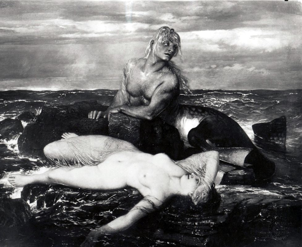 Triton et Néréide - Arnold Böcklin