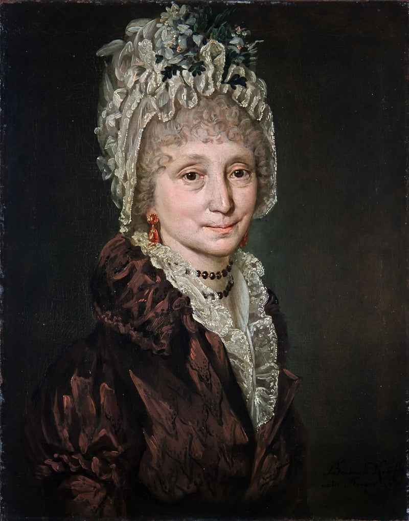Självporträtt - Barbara Krafft
