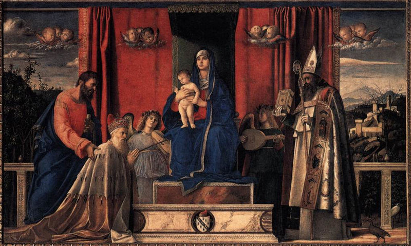 Retabel av Barbarigo - Giovanni Bellini
