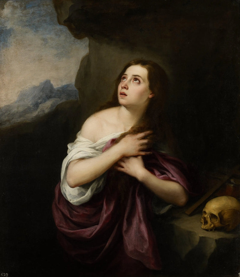 Bönfångaren Madeleine - Bartolomé Esteban Murillo