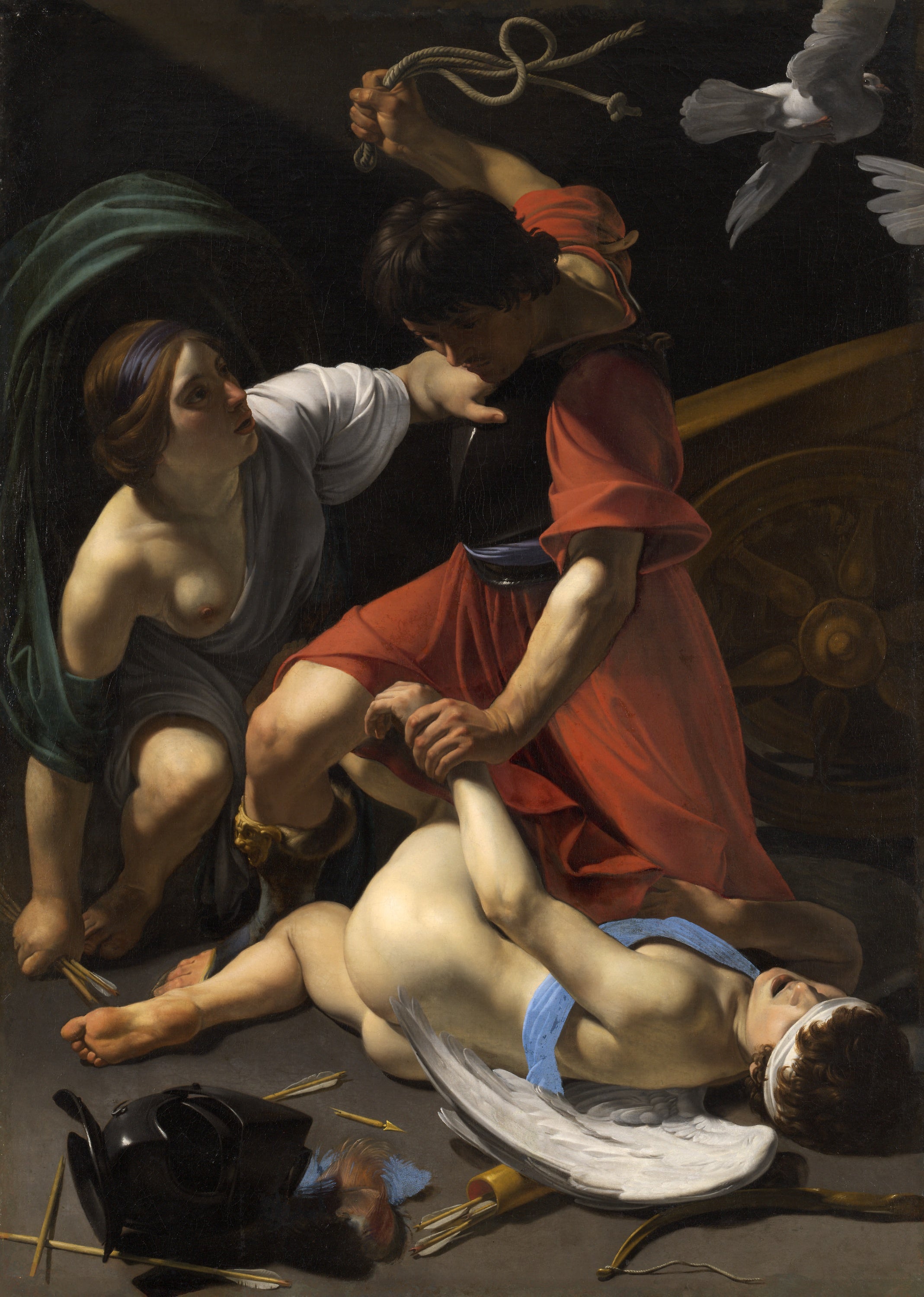 Cupidon châtié - Bartolomeo Manfredi