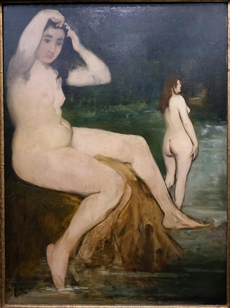 Badande kvinnor i Seine - Édouard Manet