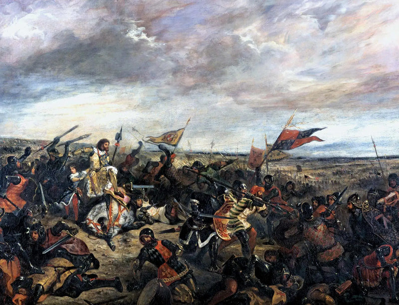 Slaget vid Poitiers - Eugène Delacroix