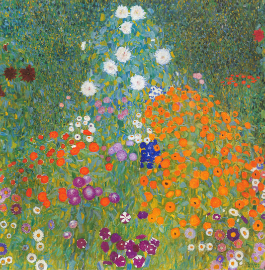 🌸🎨 Cottageträdgård – Gustav Klimt (cirka 1907)