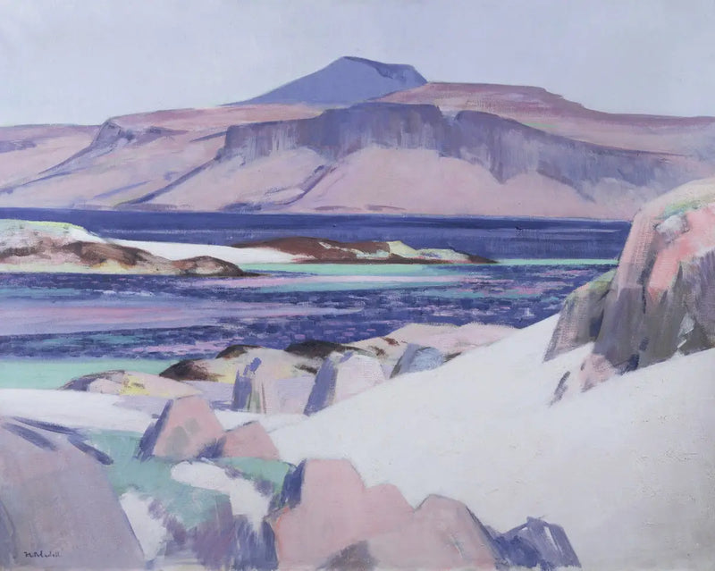 Ben More på ön Mull, Inner Hebriderna - Francis Cadell