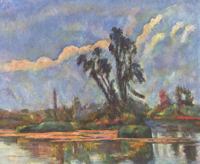 Bords de l'Oise - Paul Cézanne