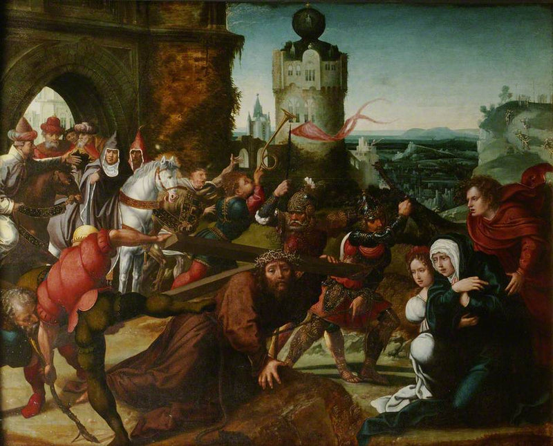 Le Portement de la Croix. - Bernard van Orley