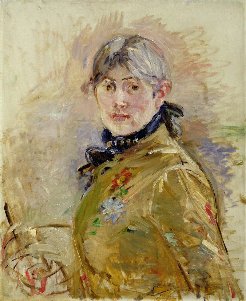 Självporträtt - Berthe Morisot