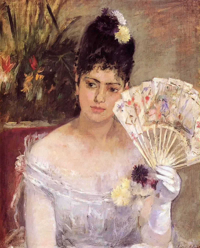 På bal - Berthe Morisot