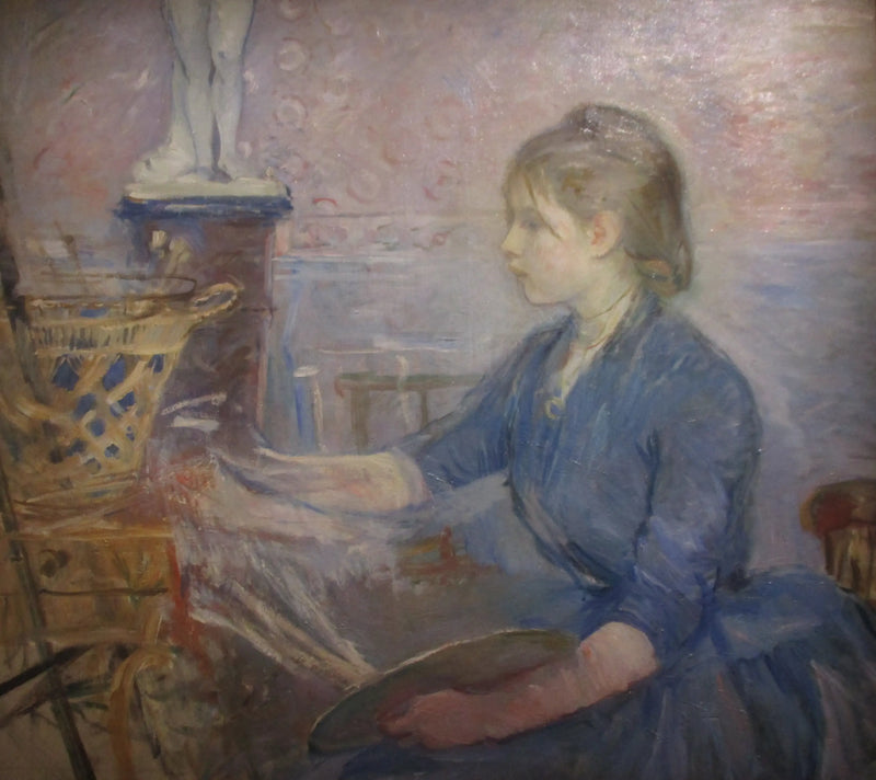 Paule Gobillard målar - Berthe Morisot