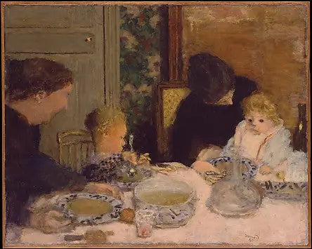 Barnens måltid - Pierre Bonnard