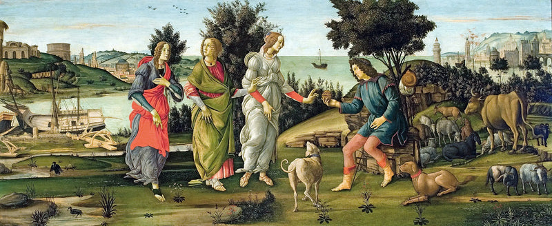 Prinsessan Parisis dom - Sandro Botticelli