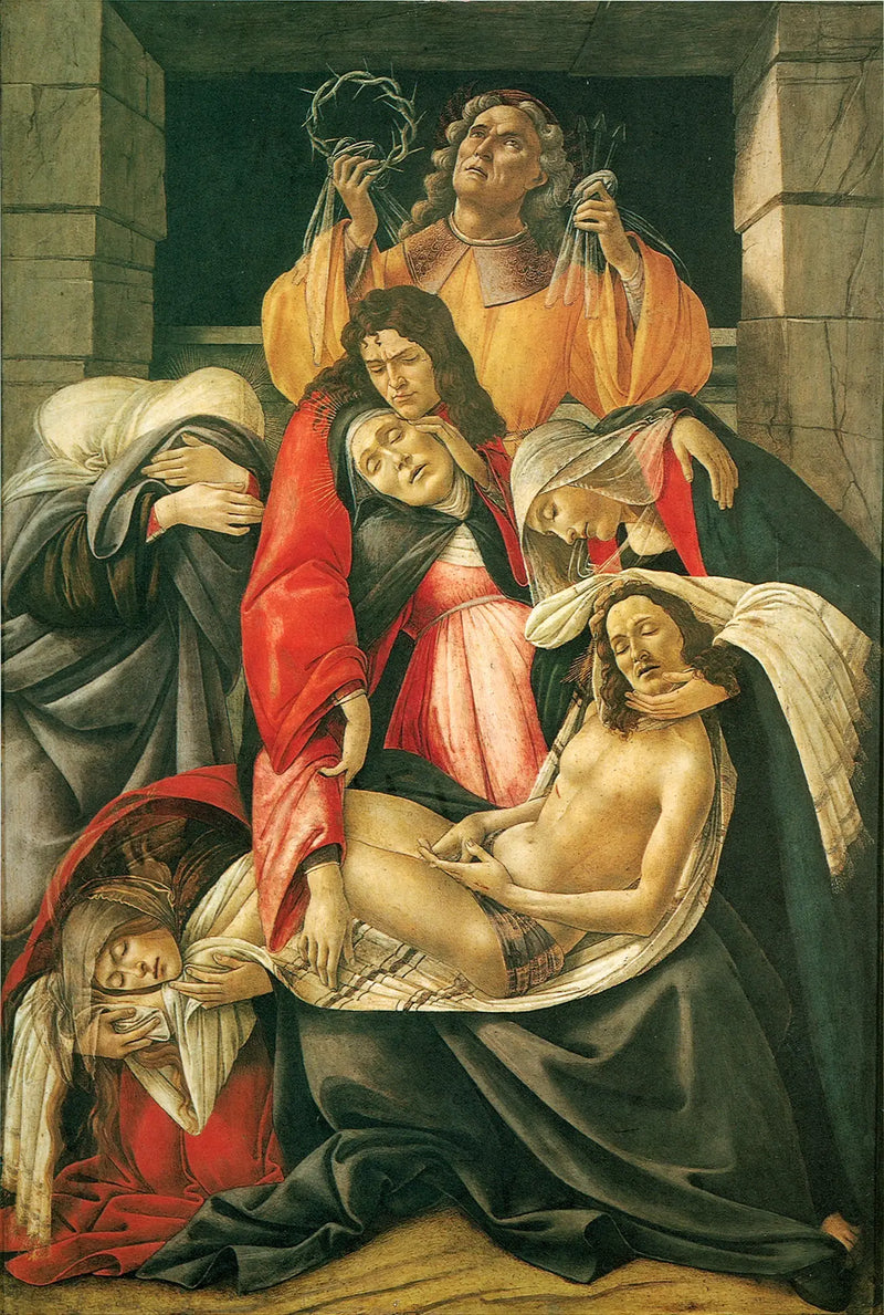 Kristus död - Sandro Botticelli