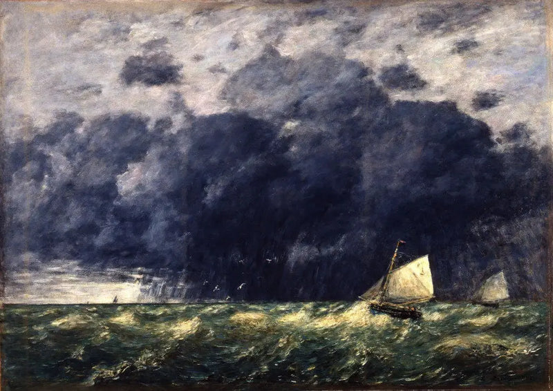 Marin. Ett korn - Eugène Boudin