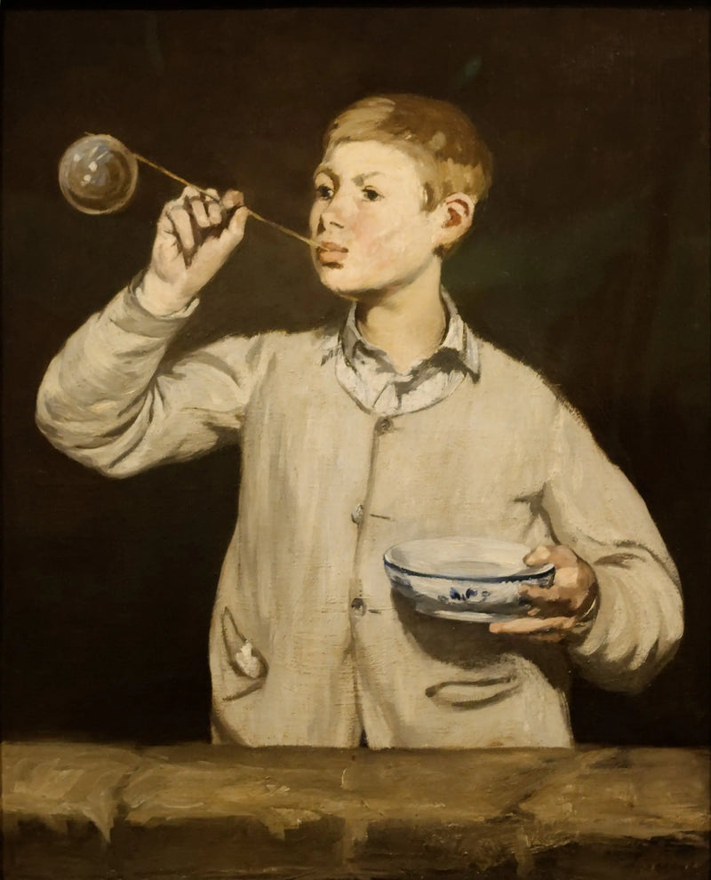 Såpbubblor - Édouard Manet