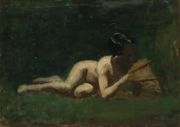 Liggande pojke - Thomas Eakins