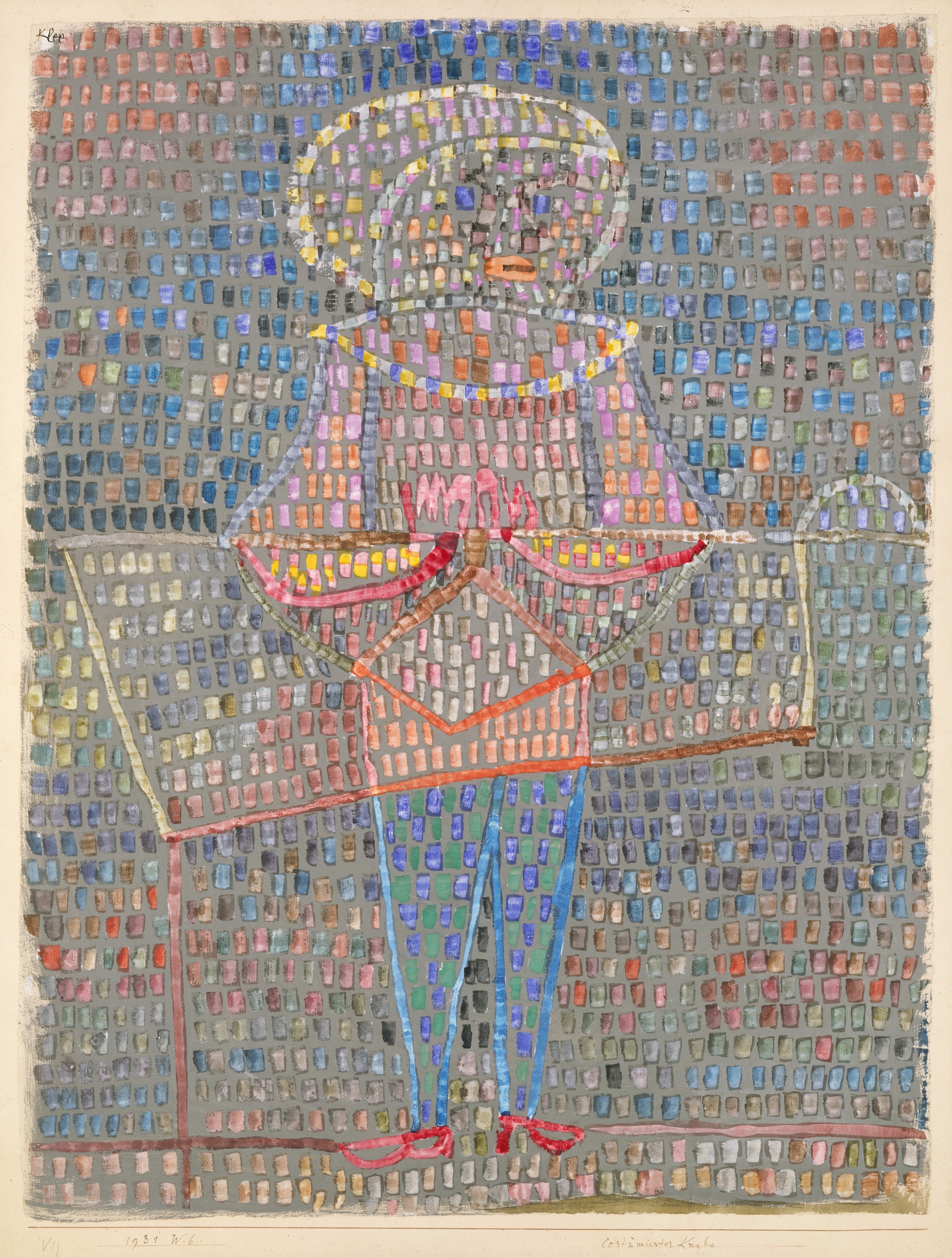 Pojke utklädd - Paul Klee