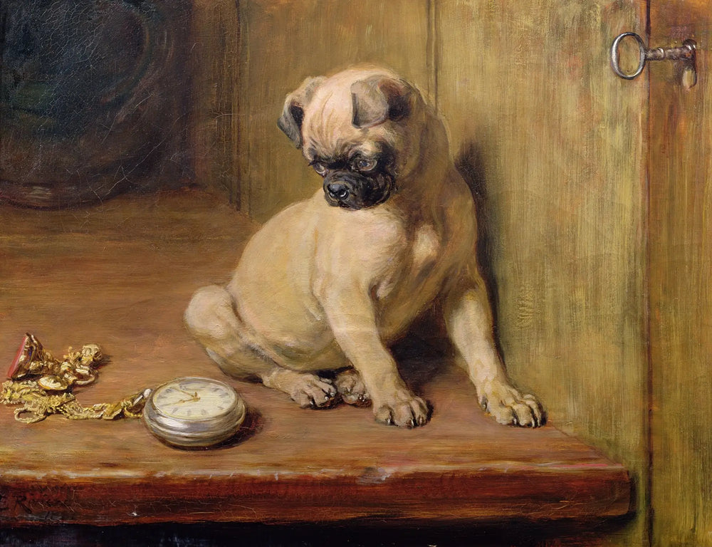 Tic-tac - Briton Rivière - Alpha Reproduction