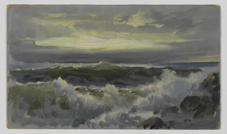 Ett stormigt hav - William Trost Richards