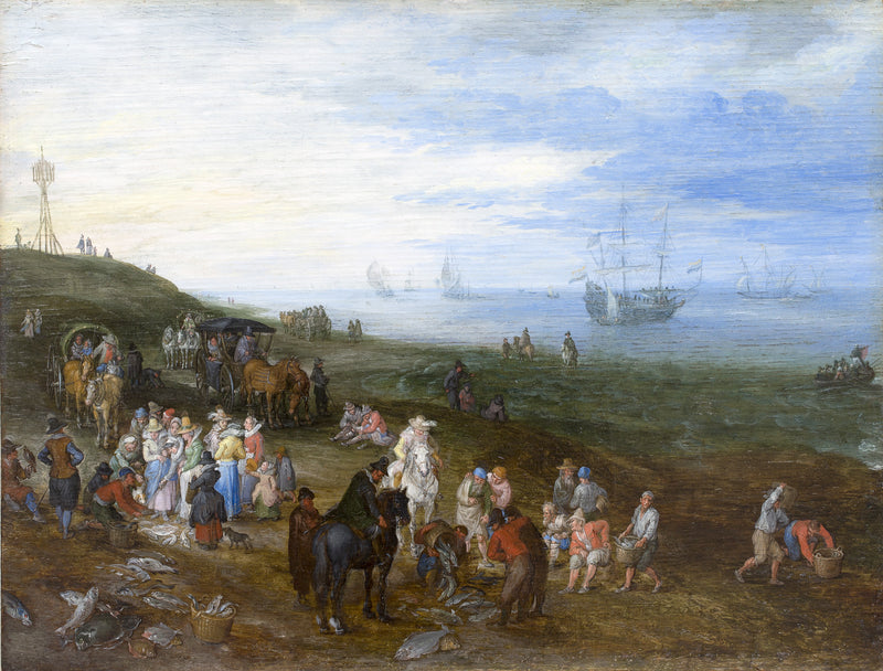 Retour de pêche - Jan Brueghel l'Ancien