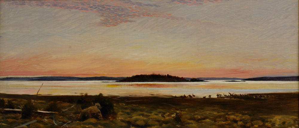chasse aux oies - Bruno Liljefors