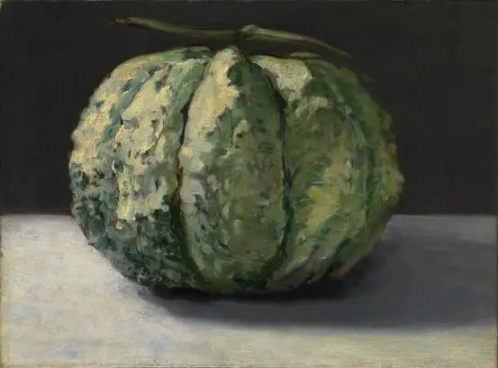 Stilleben, melon - Édouard Manet
