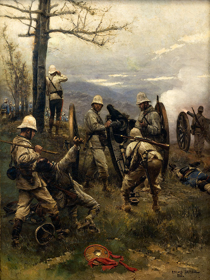 Slagsmålsscen - Édouard Detaille