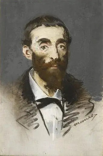 Porträtt av Jean de Cabanes, kallad Cabaner, musiker - Édouard Manet