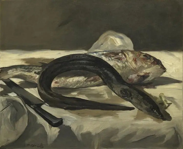 Ål och Röding - Édouard Manet