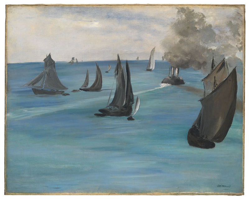Havsutsikt, lugnt väder - Édouard Manet