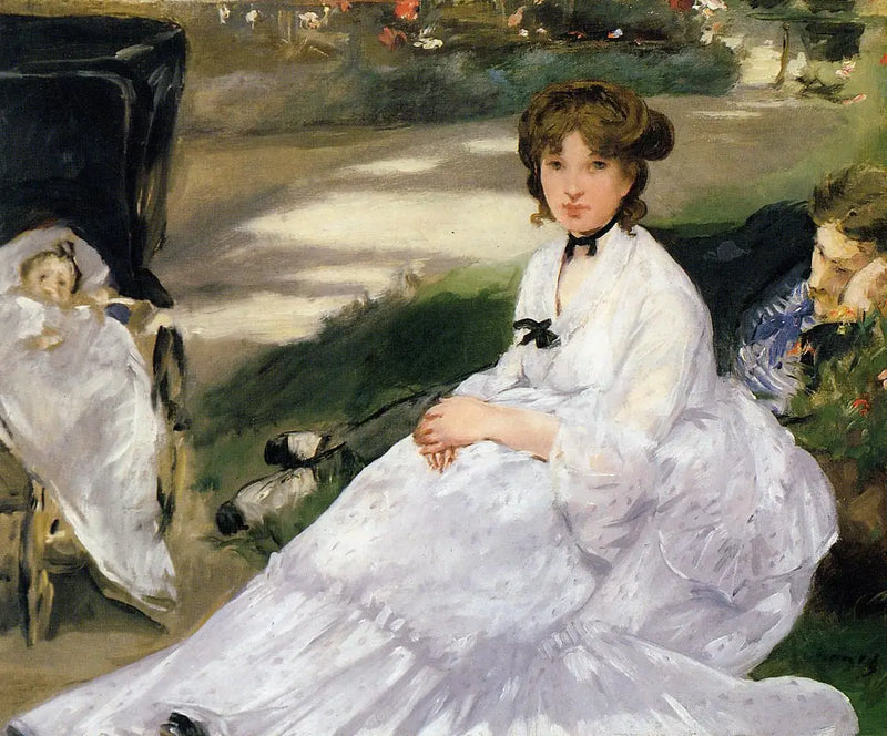 I Trädgården - Édouard Manet