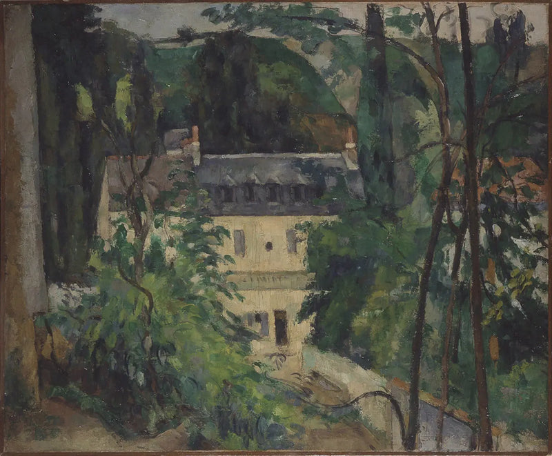 Landskap, i närheten av Pontoise - Paul Cézanne