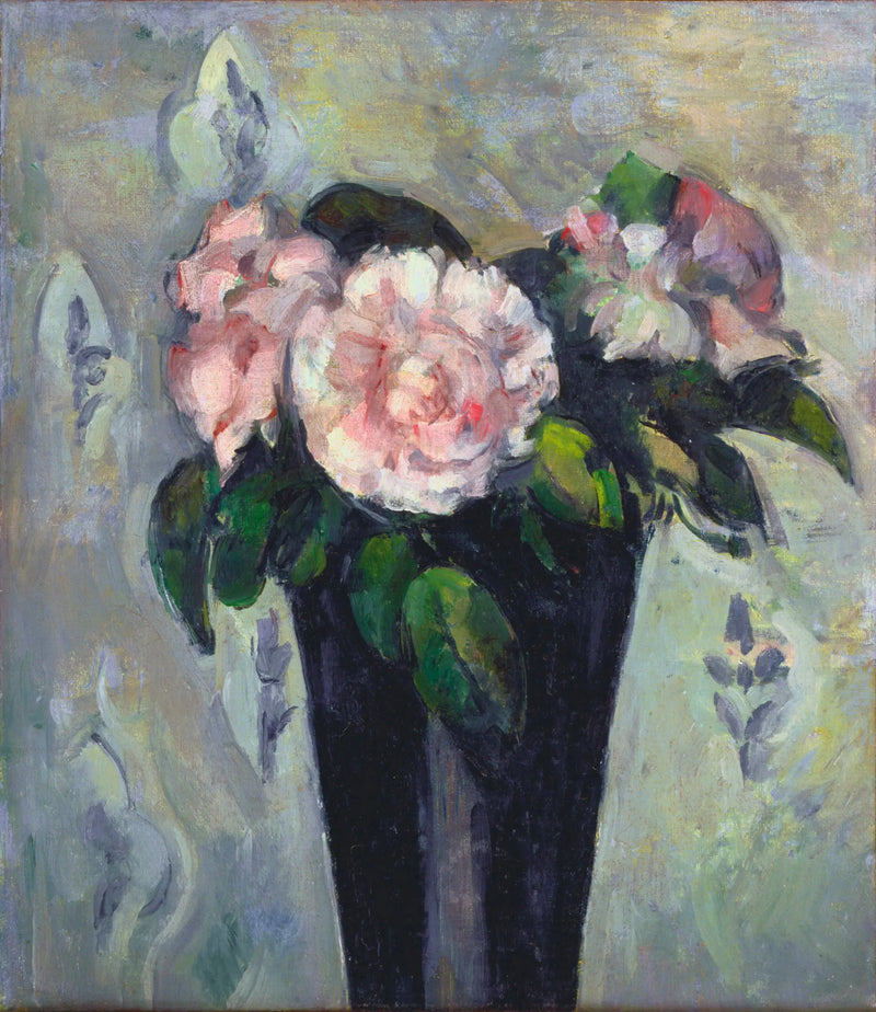 Den mörkblå vasen - Paul Cézanne