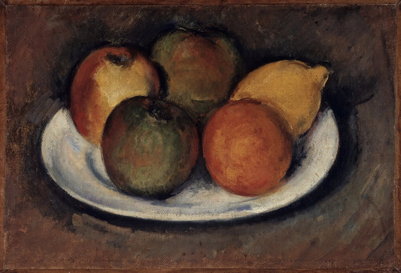 Äpplen, apelsin och citron - Paul Cézanne