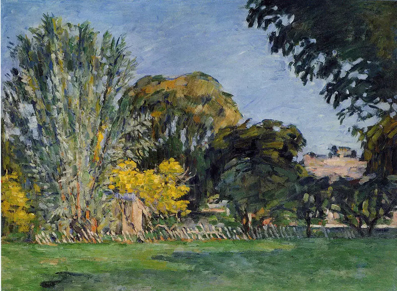 Bosquet vid Jas de Bouffan - Paul Cézanne