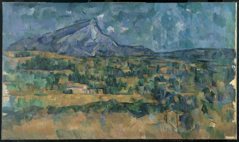 Berget Sainte-Victoire sedd från Lauves - Paul Cézanne